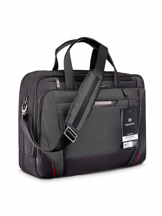 Zagatto Shoulder Handheld Bag 17.3 Black ZG133
