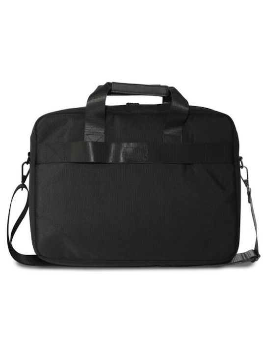 Bmw Nylon Blue Stripe 16" Laptop Bag Black