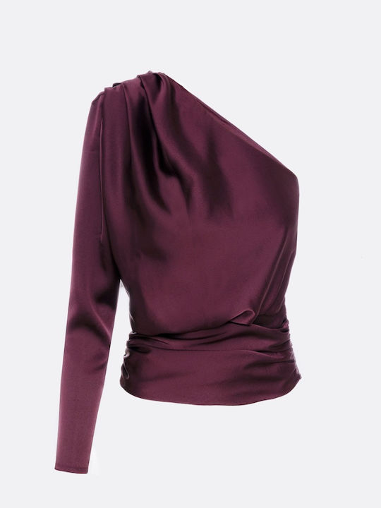 Women's Blouse Purple