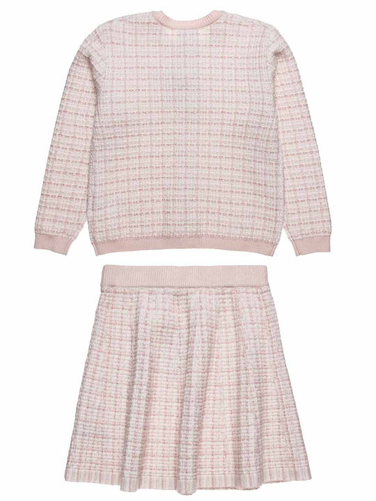 Alouette Kids' Set with Skirt 2pcs Pink