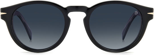 David Beckham Männer Acetat Brillengestell mit Clip-On Schwarze DB 7104/CS 807/WJ