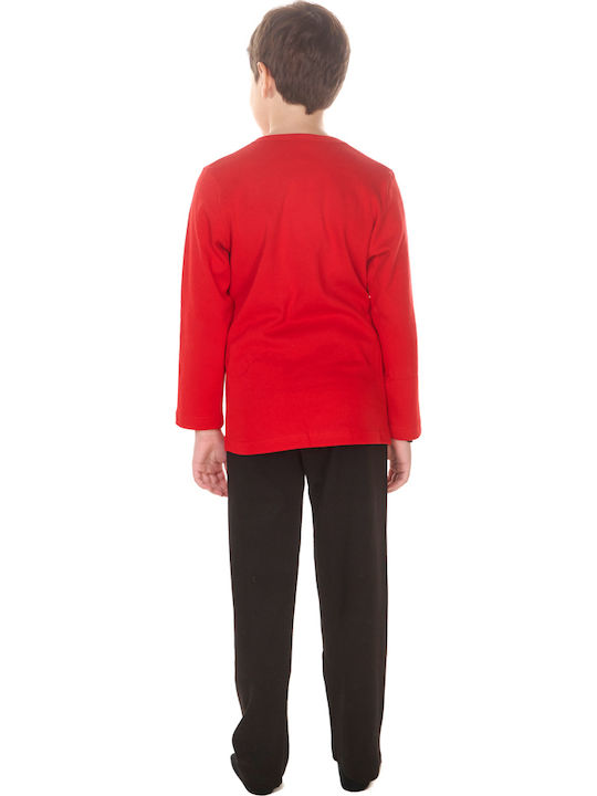 Comfort Kids' Pajamas Winter red Santa Claus