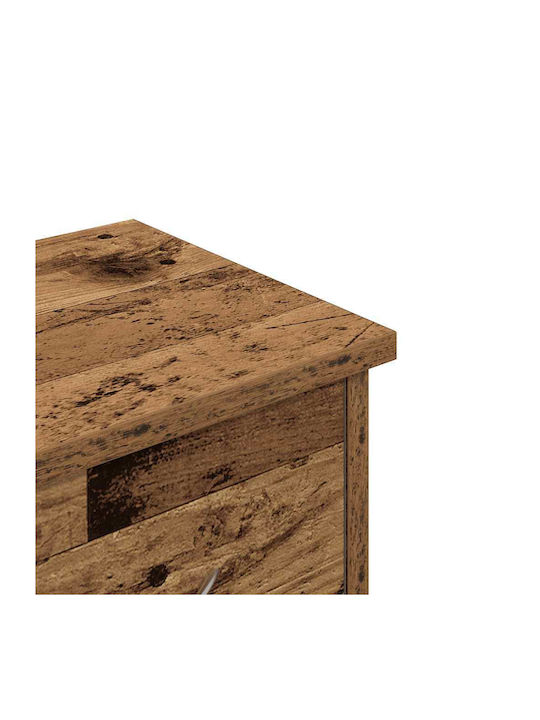 Wand Wohnzimmer Nische aus Spanplatte Braune 88x26x18.5cm