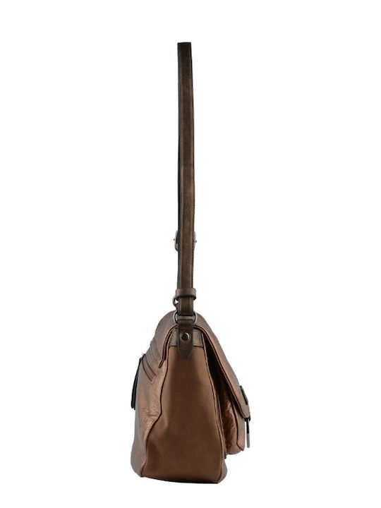 Women's Bag Shoulder Bronze