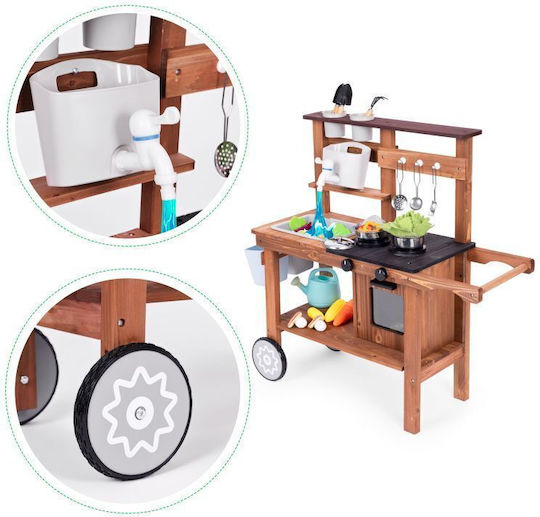 Ecotoys Детска кухня от дърво