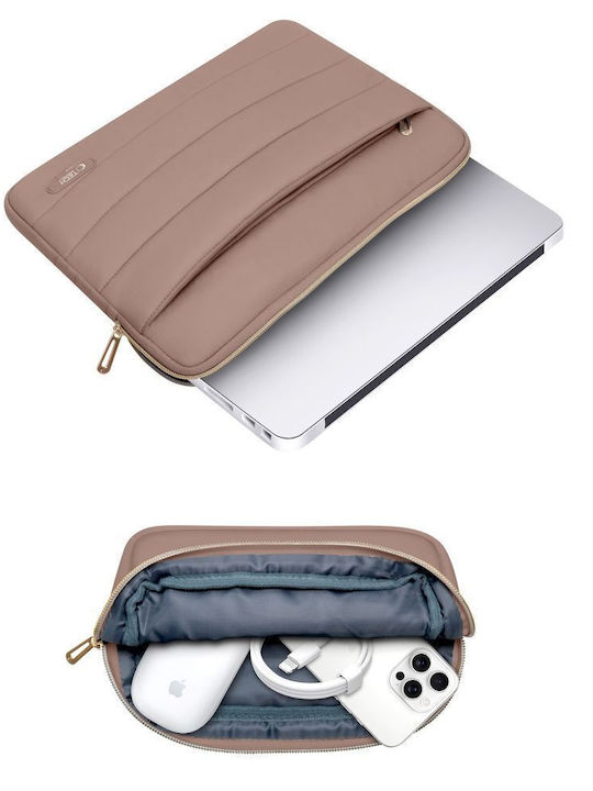 Tech-Protect Puffy Case for 14" Laptop Brown
