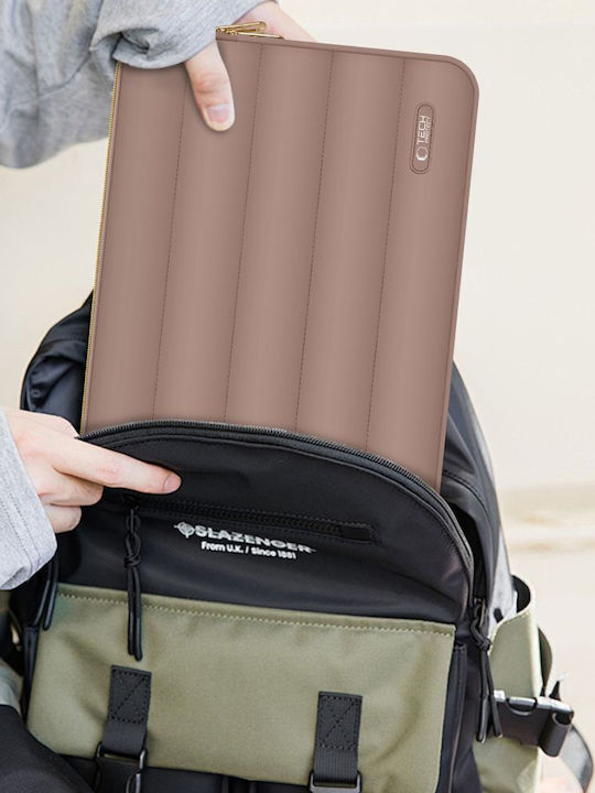 Tech-Protect Puffy Θήκη για Laptop 16" σε Καφέ χρώμα