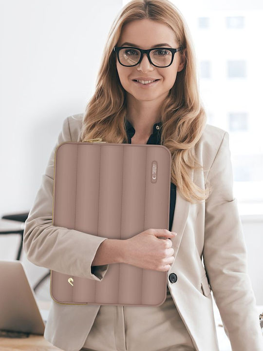 Tech-Protect Puffy Case for 14" Laptop Brown