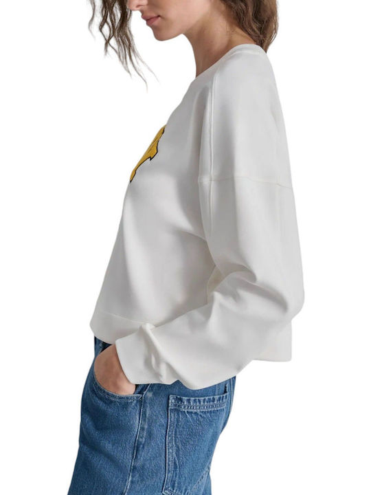 DKNY Logo Μπλούζα Λευκή