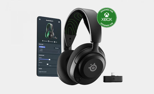 SteelSeries Arctis Nova 5x Ασύρματο Over Ear Gaming Headset με σύνδεση Bluetooth