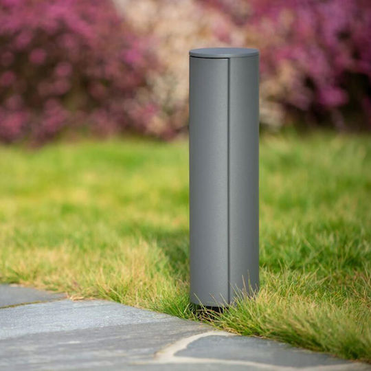 Lucide Lightning Doppelsteckdose Wasserdicht Bodensteckdose mit Deckel Grau