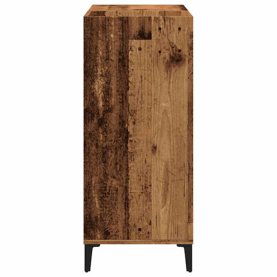 vidaXL Hi-Fi Furniture Brown 38x84.5x89cm