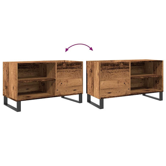 vidaXL Hi-Fi Möbel Braun 38x84.5x48cm