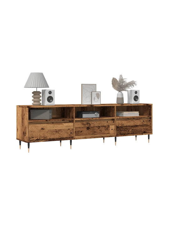 Brown TV Stand L150xD30xH44.5cm