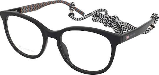 Missoni Damen Acetat Brillengestell Schwarz MMI 0116 807