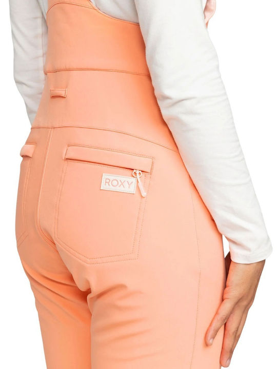 Roxy Summit ERJTP03268-MGK0 Women's Dungarees for Ski & Snowboard Orange