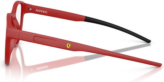 Ferrari Bărbați Plastic Rame Ochelari Roșu 8009U 520