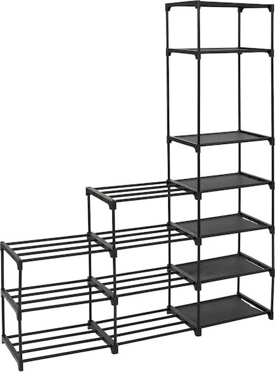 Метална Черна 87x30x155см Метална Черна 87x30x155см