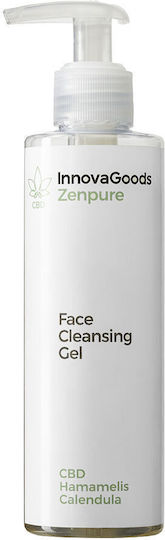 InnovaGoods Zenpure Gesichtsreiniger Gel Für Rötungsreduzierung & Antioxidative Wirkung 200ml