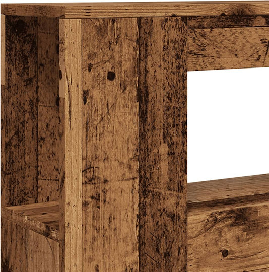 vidaXL Κεφαλάρι Κρεβατιού Ξύλινο Καφέ 100x103.5cm