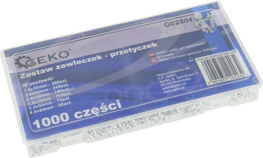 Set Ace Drepte 1000 Bucăți Geko G02804