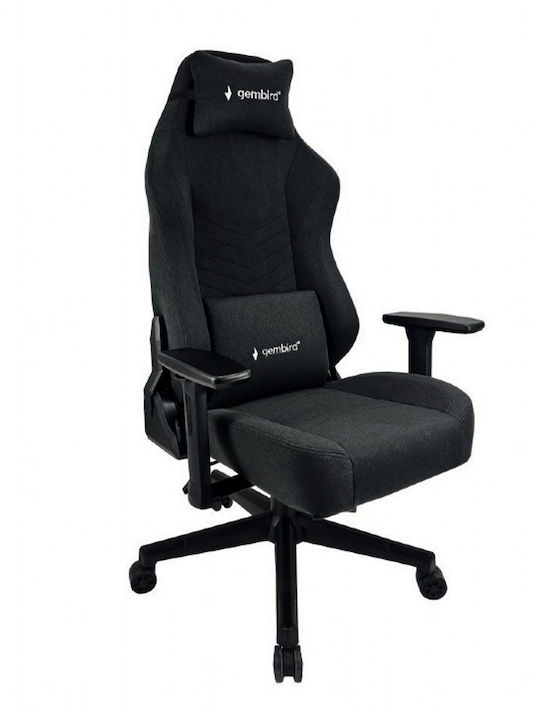 Gembird GC-02-BL Scaun Gaming Textil Negru