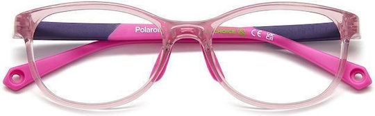 Polaroid Kids Acetate Frame Pink PLD D834 35J
