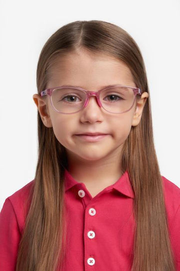 Polaroid Kids Acetate Frame Pink PLD D834 35J