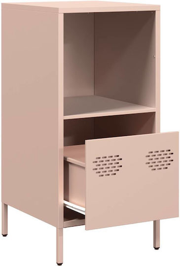 Sertar De Birou Metalic Roz 35x39x73,5cm