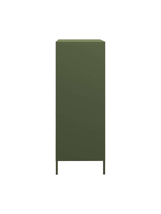 Office Storage Metal Drawer Green olive oil L68xW39xH101.5cm