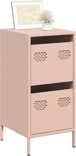 Metall Büroschublade Rosa 35x39x73,5cm