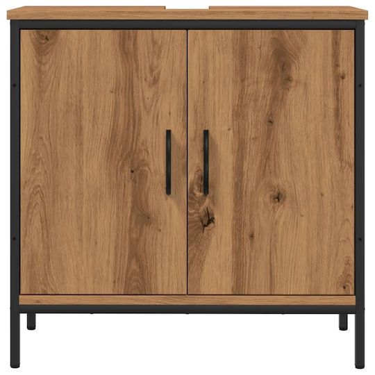 vidaXL Countertop with Sink L60xW30xH60cm Coffee