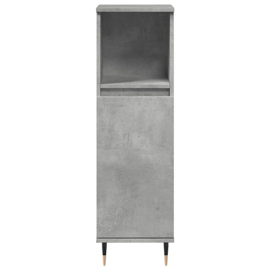 vidaXL Badezimmerschrank B30xT30xH100cm Gray