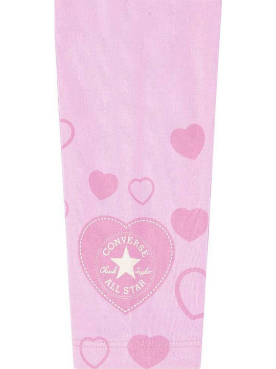 Kinder-Set mit Leggings Winter 2Stück Pink