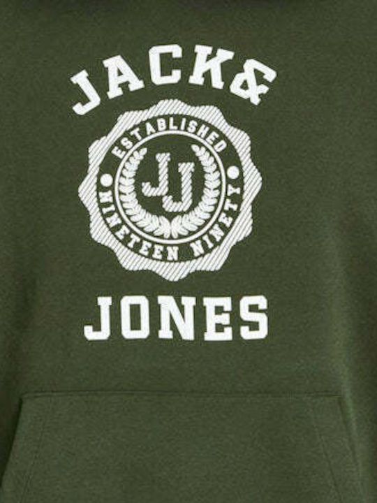 Jack & Jones Kombu Green, Green with Hood