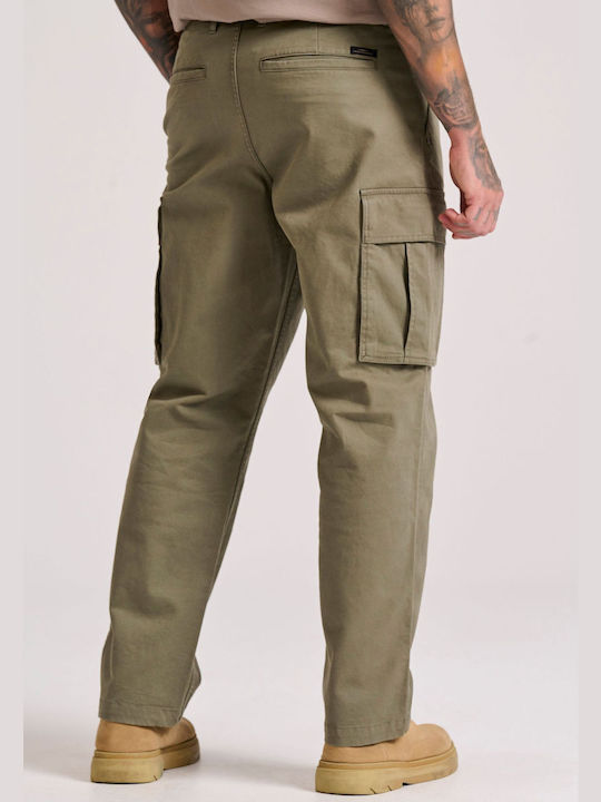 Funky Buddha Hose Cargo in Lockere Passform Grün