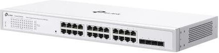 TP-LINK FS328G v1 Managed L2 Switch με 24 Θύρες Gigabit (1Gbps) Ethernet και 4 SFP Θύρες
