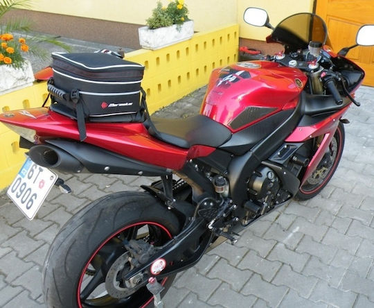 Moto Discovery Σάκος Ουράς Μοτοσυκλέτας σε Μαύρο Χρώμα