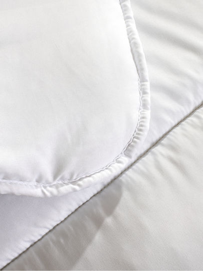 Cannon Πάπλωμα Μονό με Γέμιση Microfiber 160x230εκ. Promo Λευκό 350 GSM