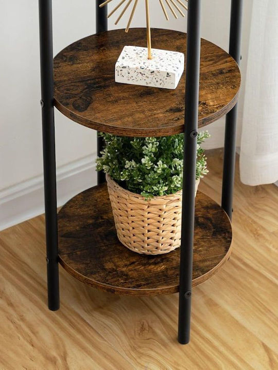 Modernhome Freistehender Kleiderständer Metallisch Schwarz 180cm