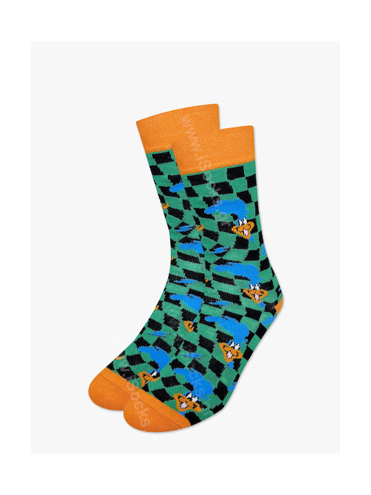 Looney Tunes Socks Green