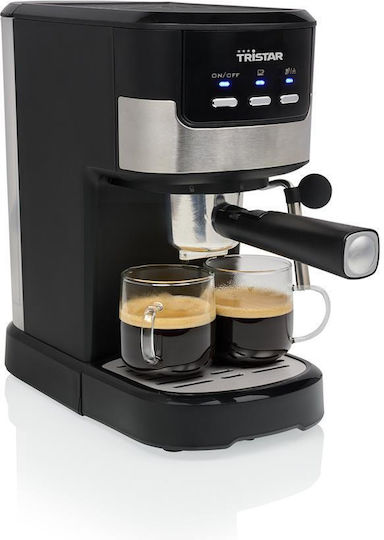 Tristar Μηχανή Espresso 1100W Πίεσης 20bar Μαύρη CM-2278
