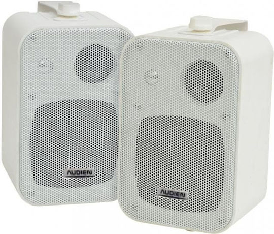 Audien Παθητικό Επιτοίχιο Ηχείο 60W με Bluetooth (Τεμάχιο) 20.8x12.3x20.8εκ. Λευκό BT-408TW