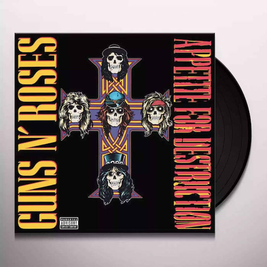 Guns N' Roses - Appetite For Destruction LP Rot Vinyl