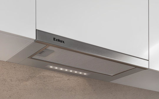 Delux Retractable Vent Hood Συρόμενος Απορροφητήρας 60cm Inox With Wi-Fi