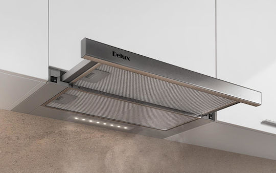 Delux Retractable Vent Hood Συρόμενος Απορροφητήρας 60cm Inox With Wi-Fi