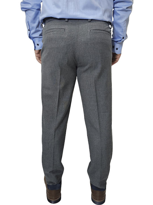 Παντελόνι Κοστουμιού σε Slim Εφαρμογή Grey/black