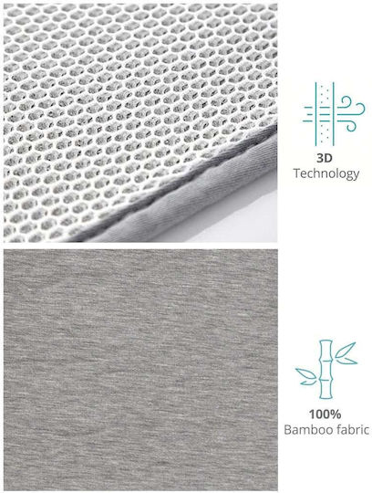 Kiddo Car Seat Cover Gray