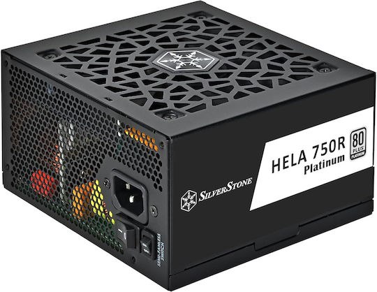 Silverstone Hela 750R Platinum 750W Μαύρο Τροφοδοτικό Υπολογιστή Full Modular