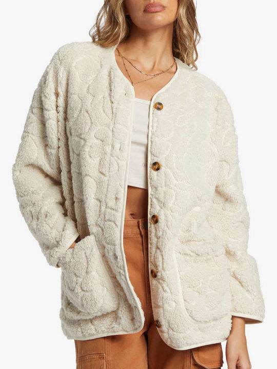 Fleece Jachetă de damă White Cap